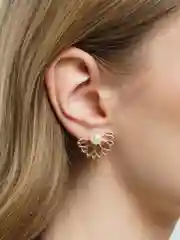 Белый женские Серьги кисточки/кольца/гвоздики