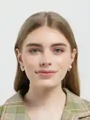 Белый женские Серьги кисточки/кольца/гвоздики
