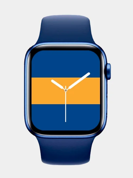 Синий умные часы Smart Watch M36 Plus, 45 mm