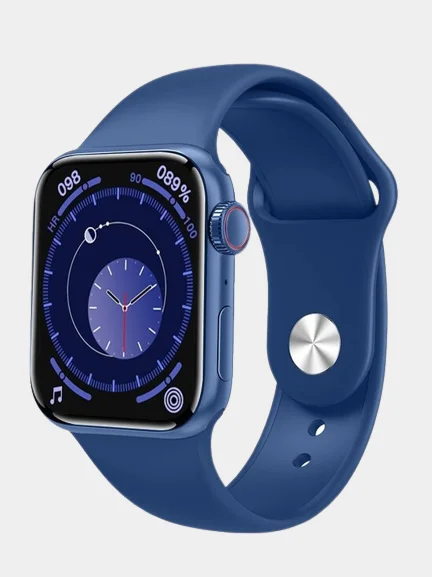 Синий умные часы Smart Watch M36 Plus, 45 mm