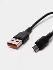 Черный кабель для зарядки DENMEN Micro USB