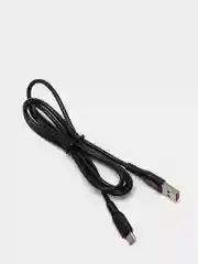 Черный кабель для зарядки DENMEN Micro USB