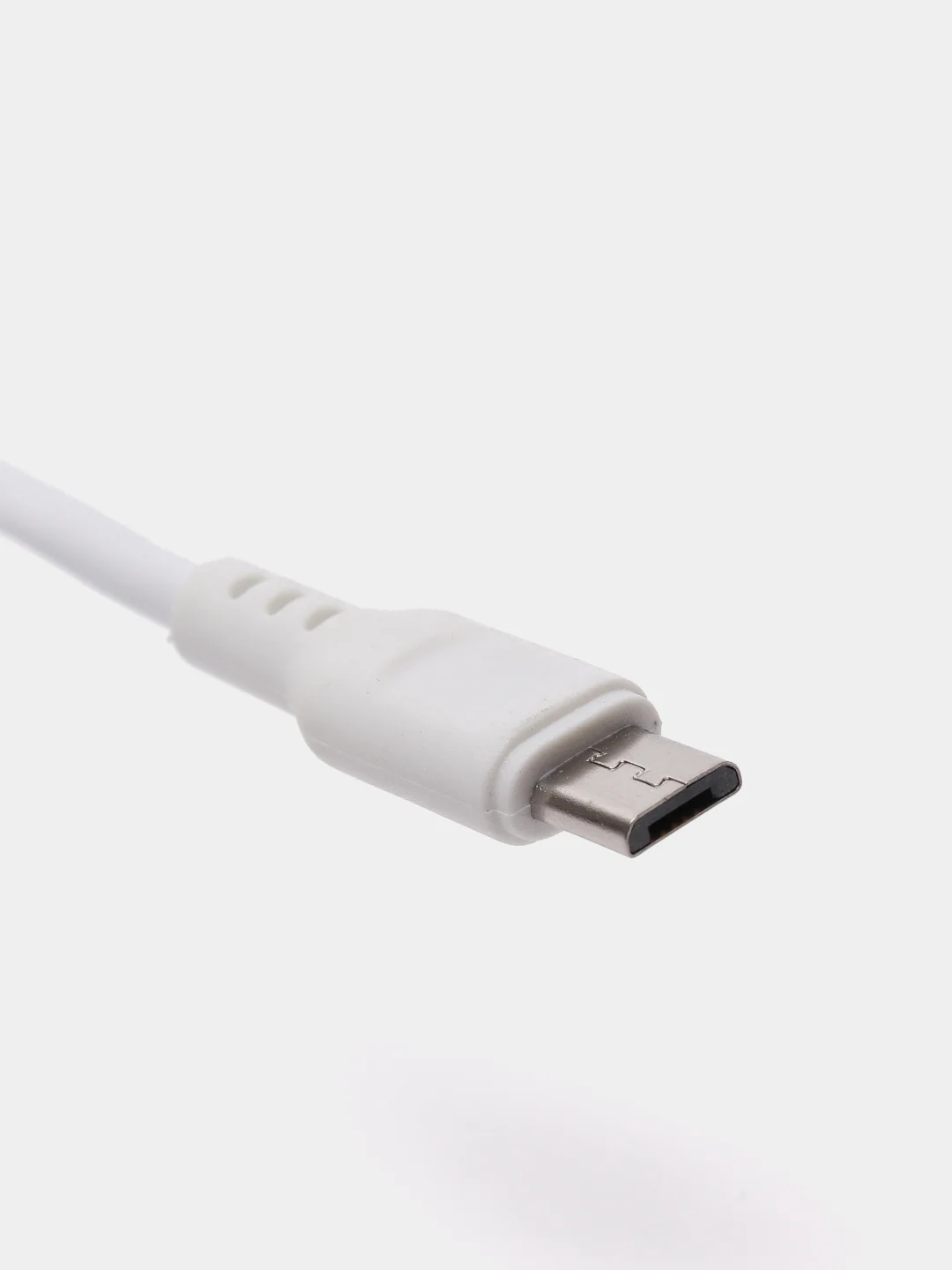 Белый кабель для зарядки DENMEN Micro USB