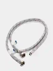 Гибкая подводка для смесителя Aqualine, 80 см, М10 х 1/2, 2 штуки