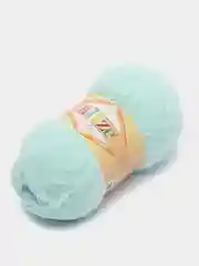 Мятный плюшевая пряжа Alize Softy(Ализе Софти), 100% микрополиэстер, 50г/115м
