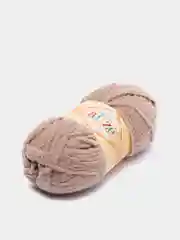 Светло-коричневый плюшевая пряжа Alize Softy(Ализе Софти), 100% микрополиэстер, 50г/115м