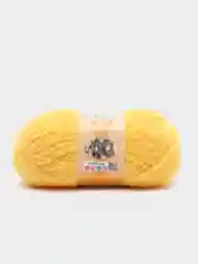 Желтый плюшевая пряжа Alize Softy(Ализе Софти), 100% микрополиэстер, 50г/115м