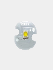 Светодиод мощный CREE XPE 1W 2.8-3V 0.350A 4000K на радиаторе 16мм