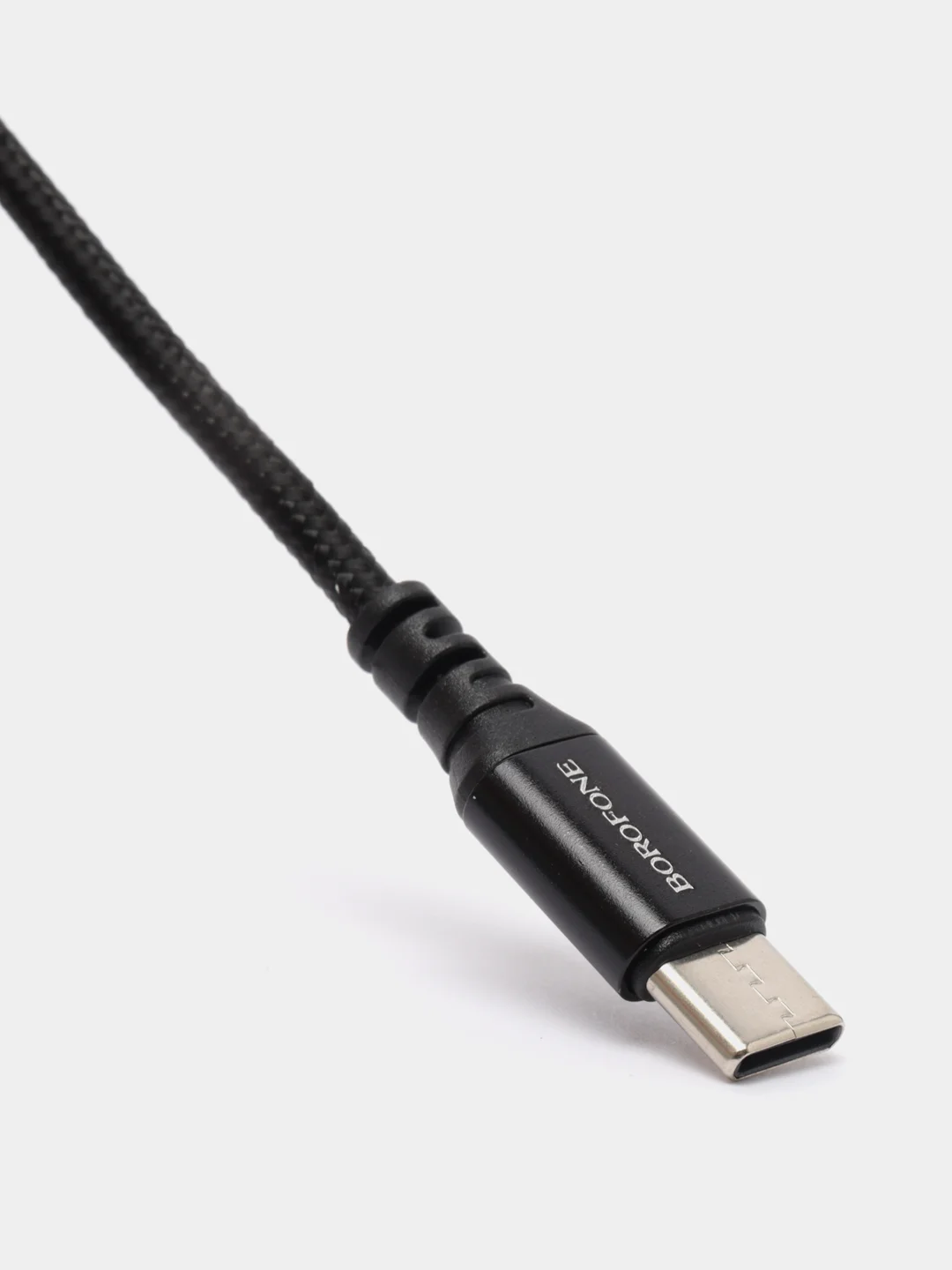 Черный кабель зарядный шнур BOROFONE BX54, Micro-USB, Type-C, Lightning