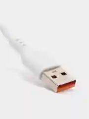 Белый кабель для зарядки и передачи данных iPhone Samsung Huawei Redmi Type-C Lightning MicroUSB
