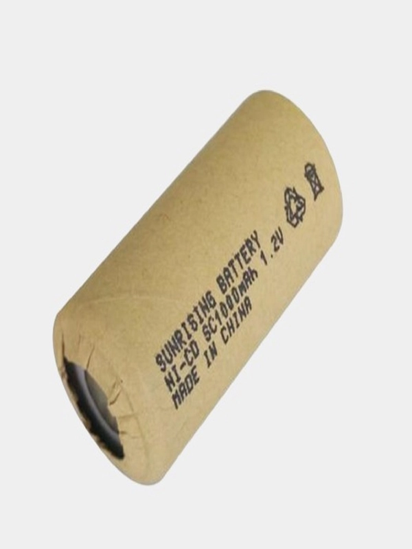 Аккумулятор Ni-Cd SC 1000mah 1.2V картонная оболочка (факт. 1000mah)