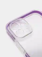 Фиолетовый чехол на iPhone 12 PRO, противоударный