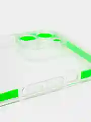 Зеленый чехол на iPhone 12 PRO, противоударный