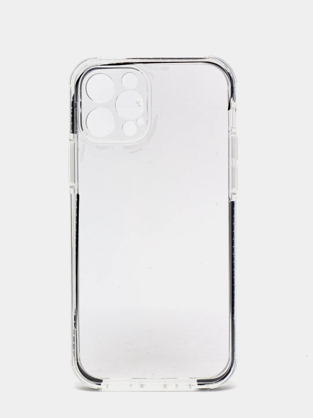 Черный чехол на iPhone 12 PRO, противоударный