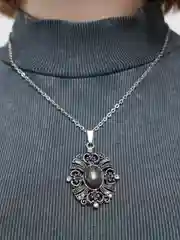 Черный цепочка с подвеской