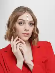 Золотой тика на лоб