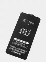 Черный защитное стекло для Samsung A20 / A30 / A30S / A50 / M21 / M31 гибкое Pro Flexi