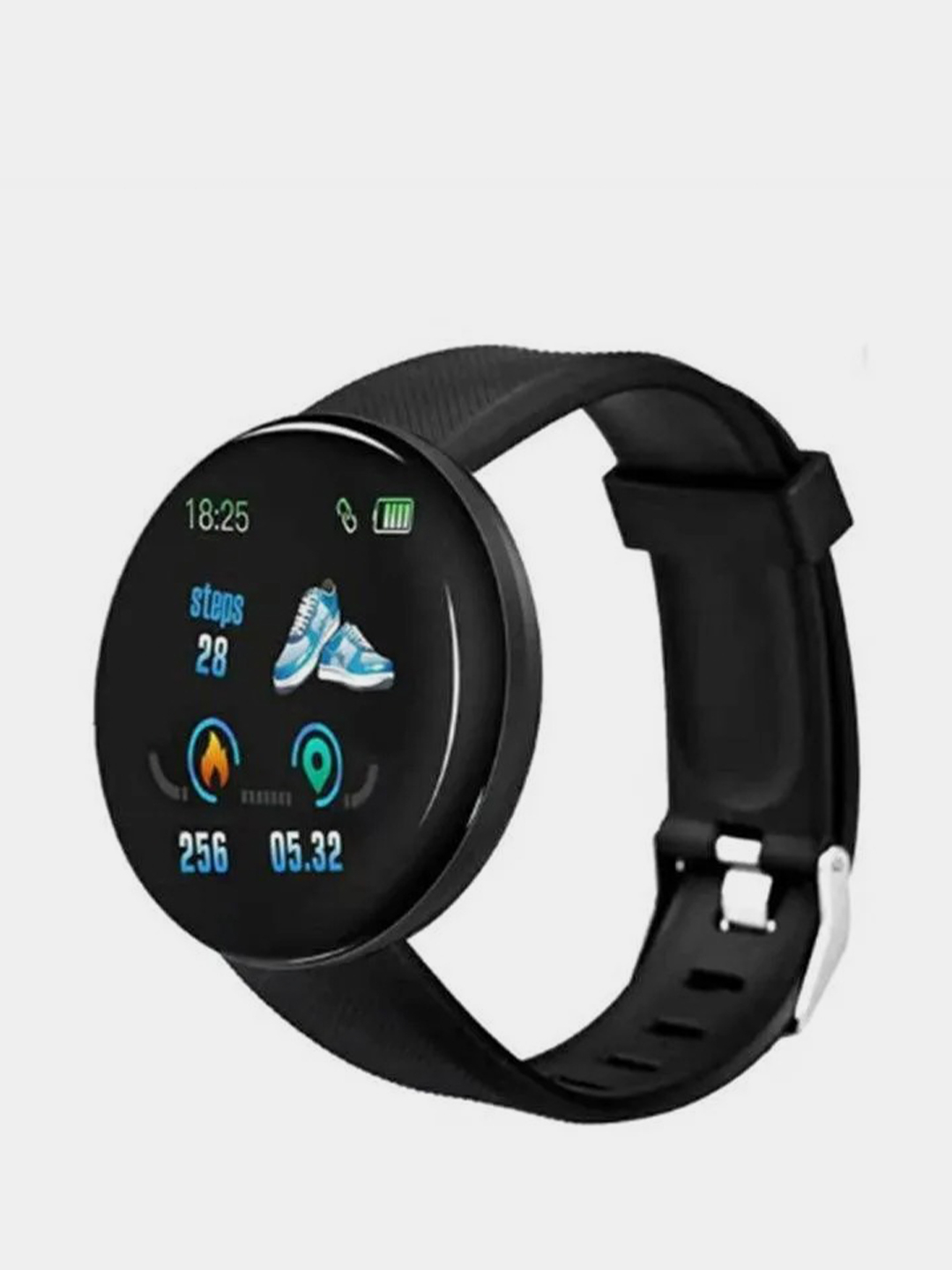 Умные фитнес смарт браслет часы smart watch круглые для Android/IOS купить  по цене 999 ₽ в интернет-магазине KazanExpress