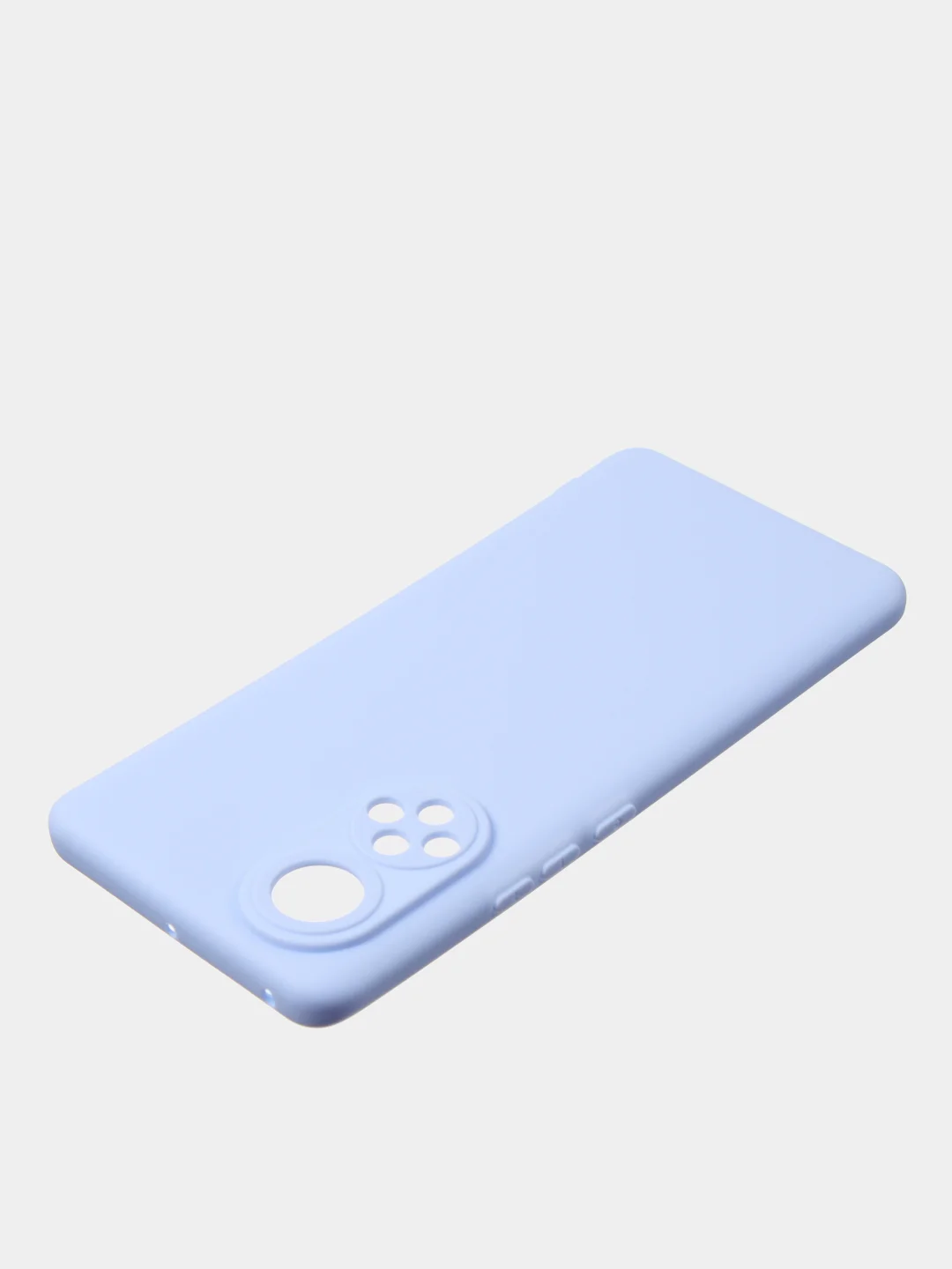 Светло-синий чехол для Honor 50 цветной матовый