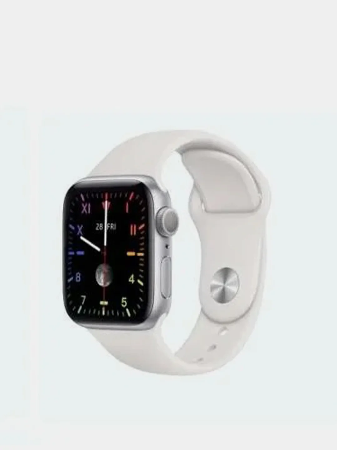 Серебряный смарт-часы / Умные часы / Smart watch X22 PRO