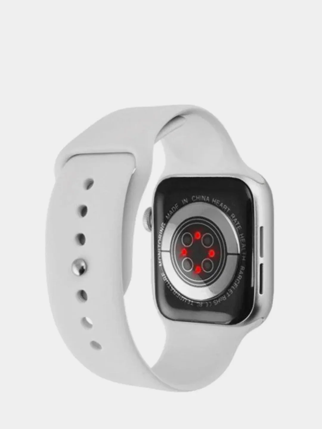 Серебряный смарт-часы Smart watch M16 mini