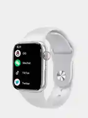 Серебряный смарт-часы Smart watch M16 mini