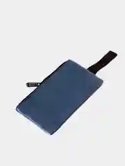 Синий рюкзак мужской, женский, со встроеным USB выходом, для ноутбука, школы