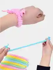 Антистресс тянущаяся игрушка браслет