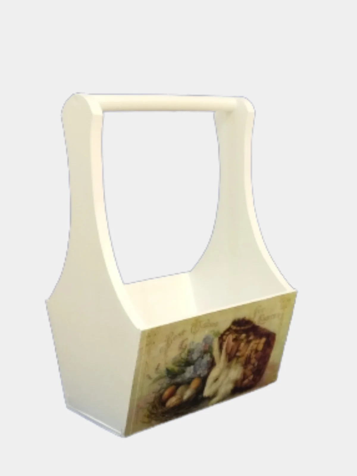 Корзина деревянная