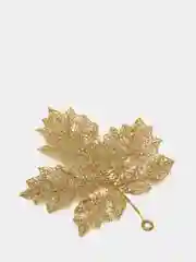 Золотой игрушка кленовый лист