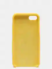 Желтый чехол Silicone Case для iPhone 7, 8, SE2, iPhone Se2 2020, с логотипом
