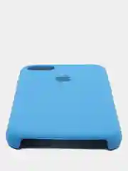 Синий чехол Silicone Case для iPhone 7, 8, SE2, iPhone Se2 2020, с логотипом