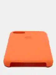 Оранжевый чехол Silicone Case для iPhone 7, 8, SE2, iPhone Se2 2020, с логотипом