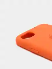 Оранжевый чехол Silicone Case для iPhone 7, 8, SE2, iPhone Se2 2020, с логотипом