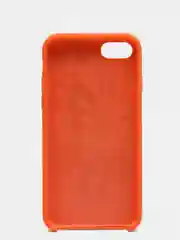 Оранжевый чехол Silicone Case для iPhone 7, 8, SE2, iPhone Se2 2020, с логотипом