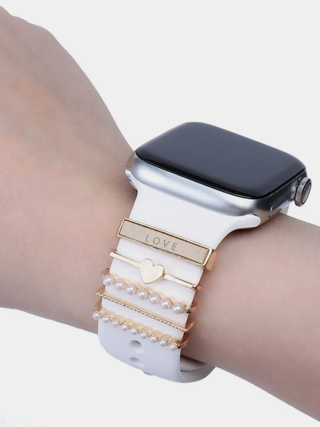 Золотой украшение на ремешок Apple Watch