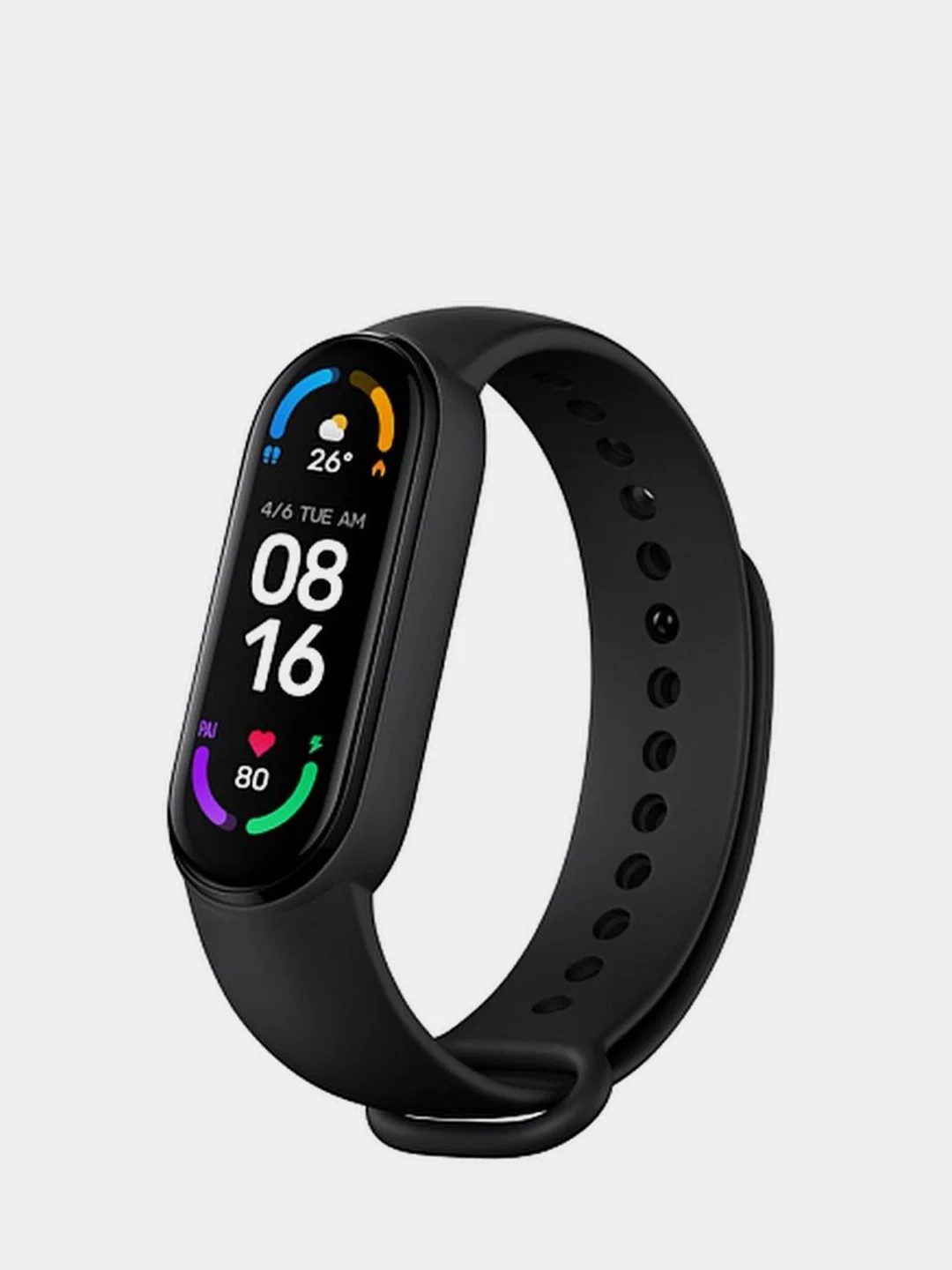 Черный фитнес браслет часы Smart Band M6