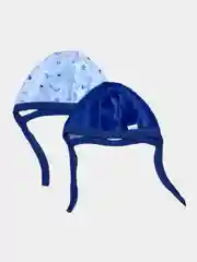 Лазурный набор шапочек, 2 штуки