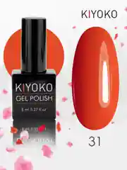 Гель лак для ногтей, гель-лак KIYOKO, 10g (31-60) синий зеленый серый желтый оранжевыйы