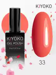 Гель лак для ногтей, гель-лак KIYOKO, 10g (31-60) синий зеленый серый желтый оранжевыйы
