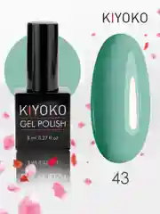 Гель лак для ногтей, гель-лак KIYOKO, 10g (31-60) синий зеленый серый желтый оранжевыйы