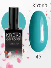 Гель лак для ногтей, гель-лак KIYOKO, 10g (31-60) синий зеленый серый желтый оранжевыйы