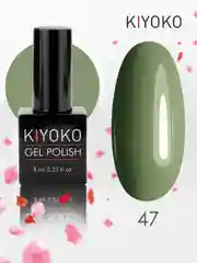 Гель лак для ногтей, гель-лак KIYOKO, 10g (31-60) синий зеленый серый желтый оранжевыйы