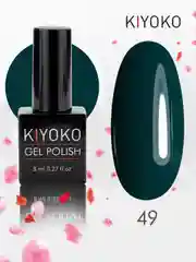 Гель лак для ногтей, гель-лак KIYOKO, 10g (31-60) синий зеленый серый желтый оранжевыйы