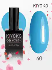 Гель лак для ногтей, гель-лак KIYOKO, 10g (31-60) синий зеленый серый желтый оранжевыйы