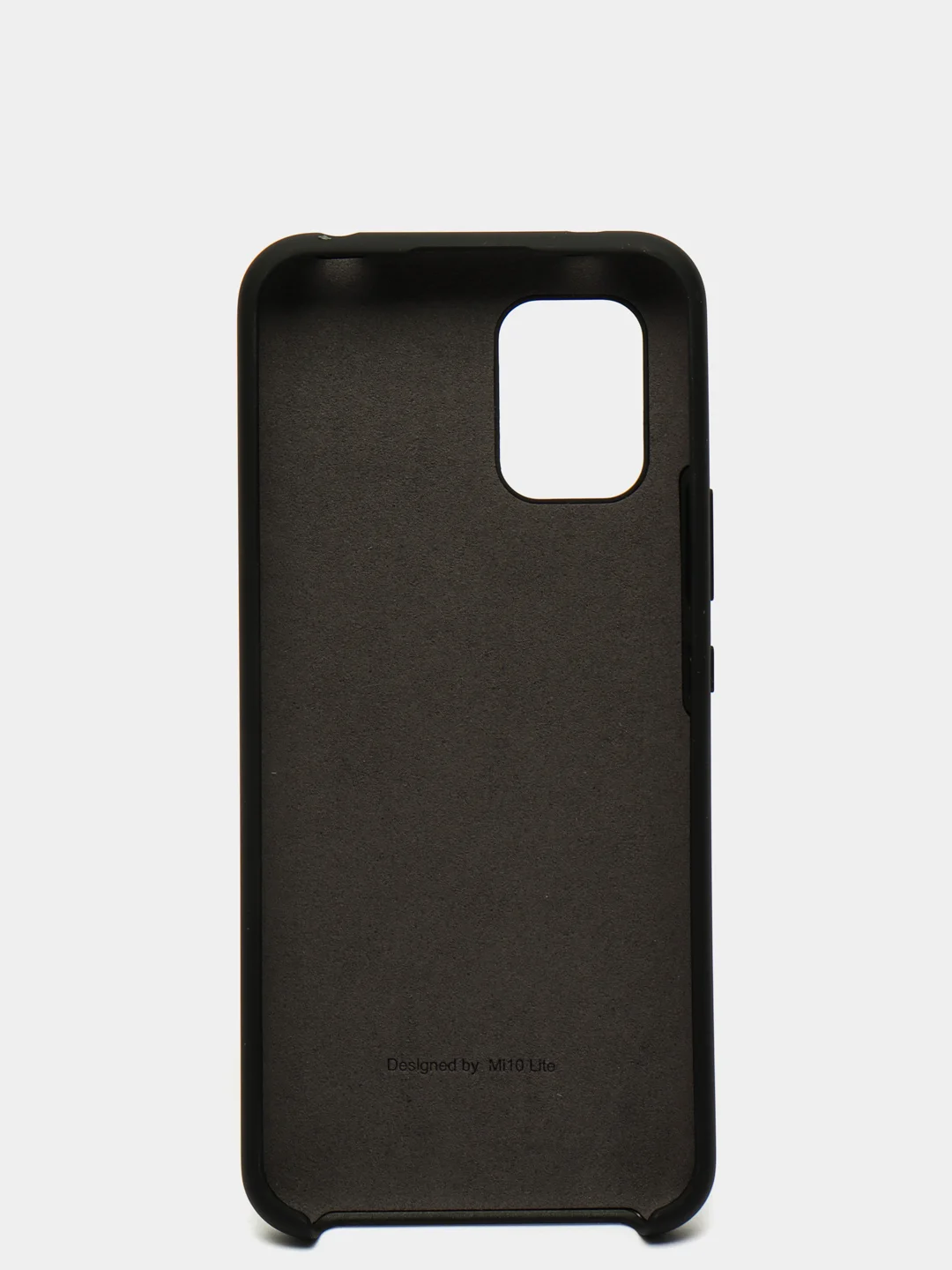 Черный защитный силиконовый чехол Silicone Cover XIAOMI MI 10 LITE/10 YOUTH