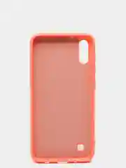 Розовый защитный пластиковый чехол для Samsung A10
