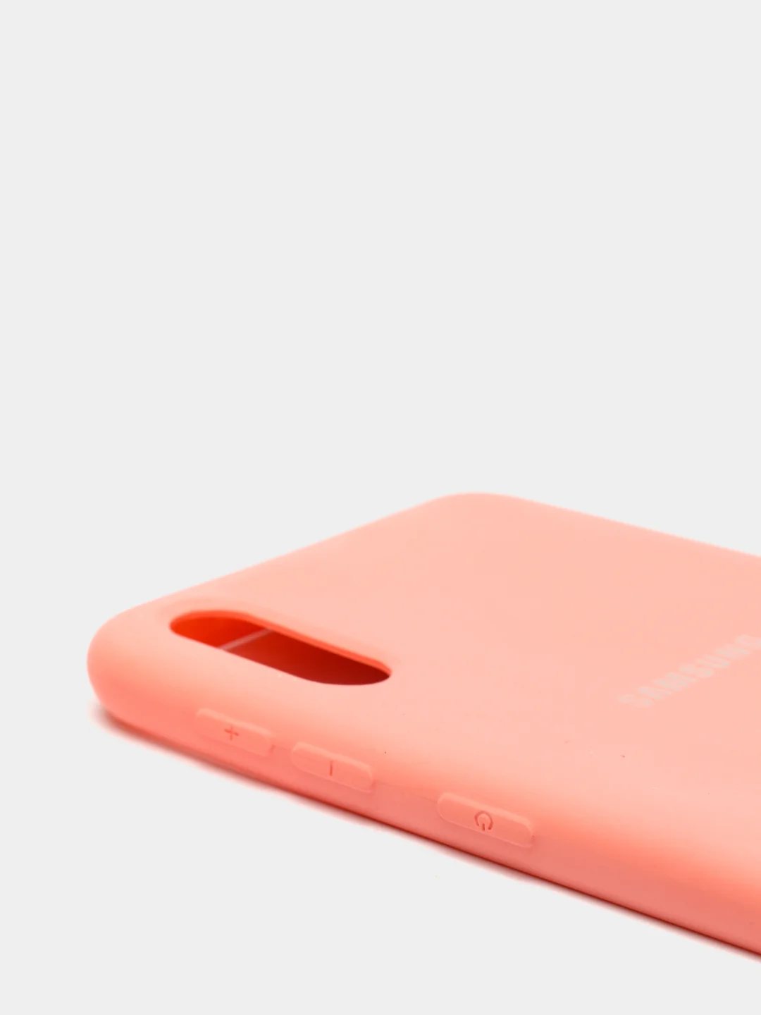 Розовый защитный пластиковый чехол для Samsung A10