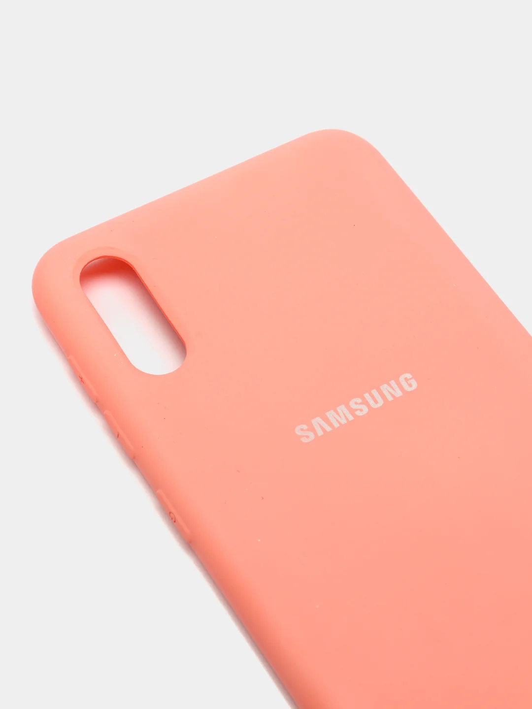 Розовый защитный пластиковый чехол для Samsung A10
