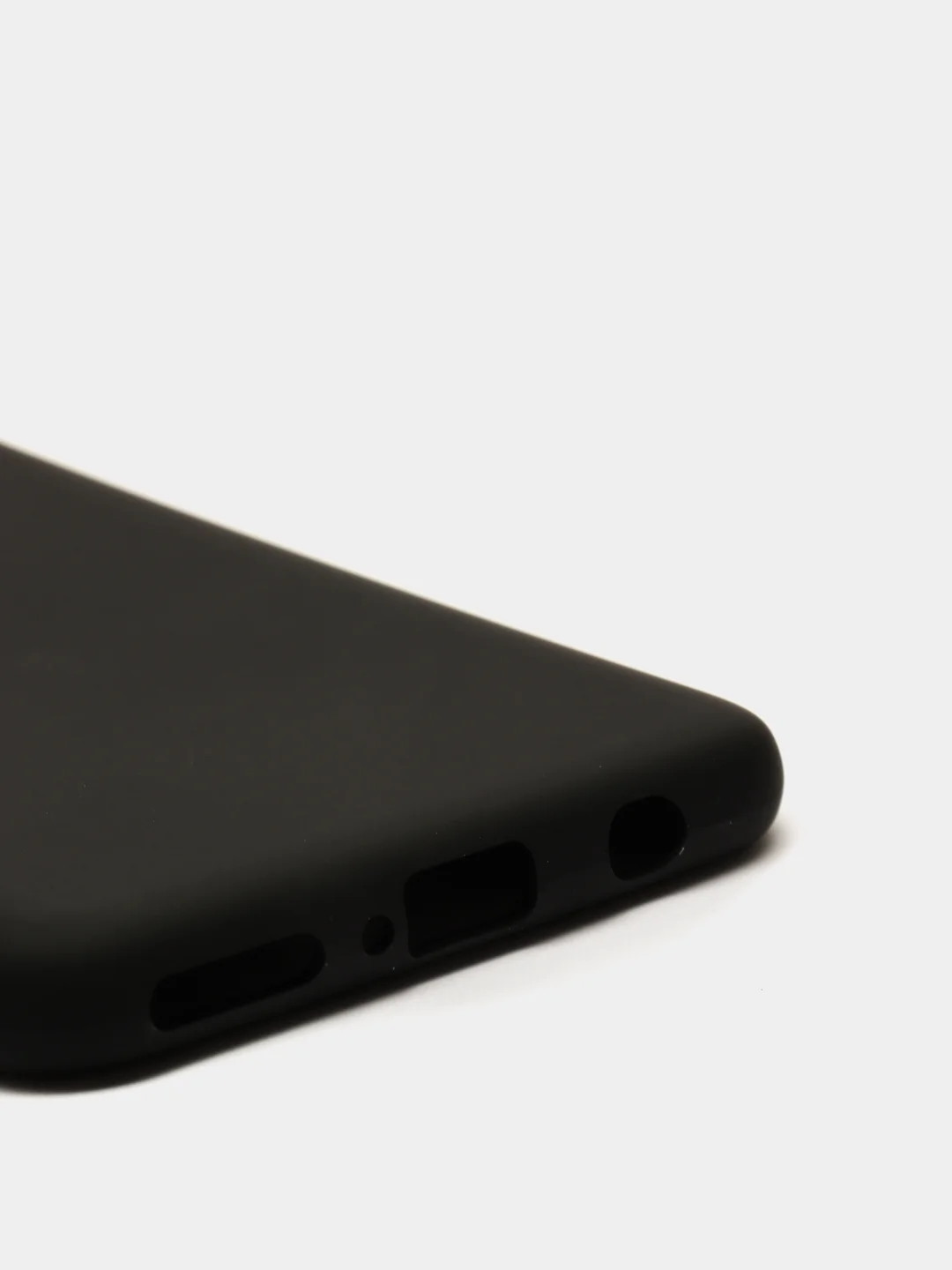 Черный защитный силиконовый чехол Silicone Cover HUAWEI P30 LITE